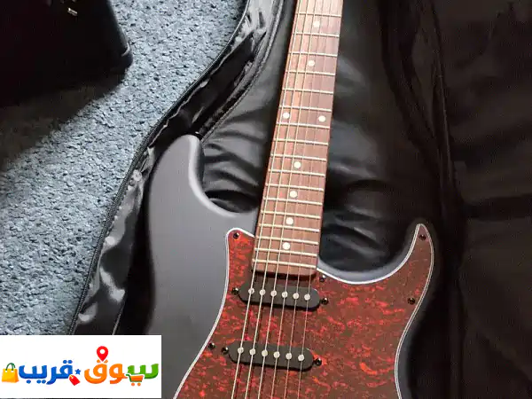 فرصة لا تعوض! 🎸 جيتار Moreno St101 HSS أسود مطفي ومضخم MGA10...