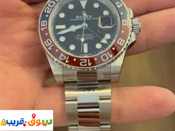 رولكس GMT ماستر II بيبسي سوبر كلون 1:1 - جودة سويسرية مطابقة للأصل (Clean Factory)