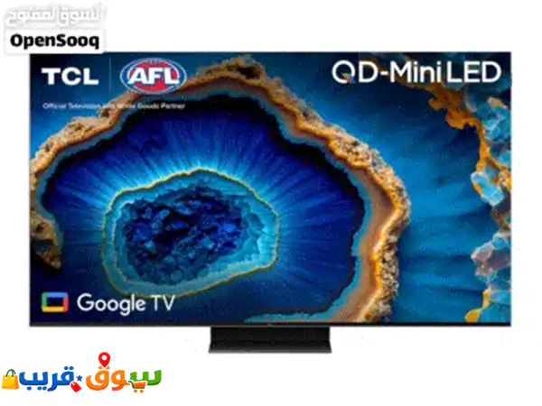 ⚡️ فرصة ذهبية: تلفزيون TCL C755 Mini QLED 55 بوصة بحالة...