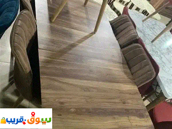 طاولة سفرة مع 6 كراسي للبيع بالأشرفية | سعر استثنائي 300$!