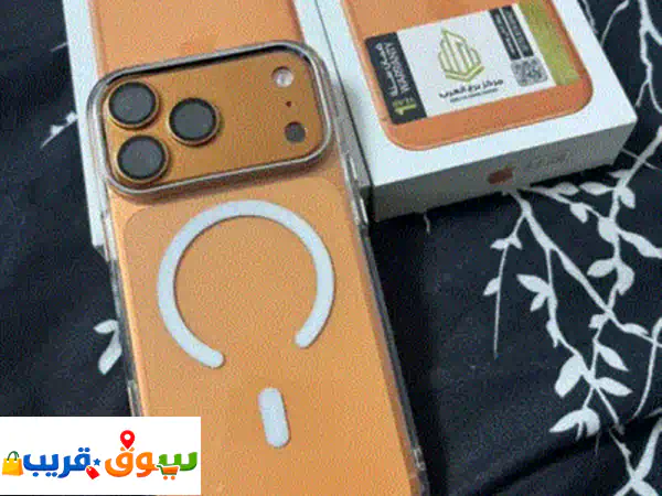 ايفون 17 برو ماكس eSIM (256GB) | بطارية 100% | كسر...