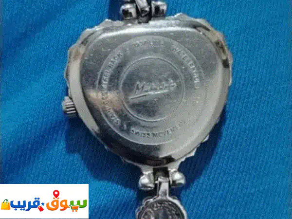 تألق بفخامة لا تُضاهى: ساعة سويسرية أصلية مرصعة - عرض حصري ومحدود!