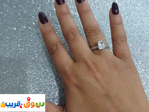 عقد قلب فضي مرصع | أناقة رومانسية وهدية لا تُنسى...