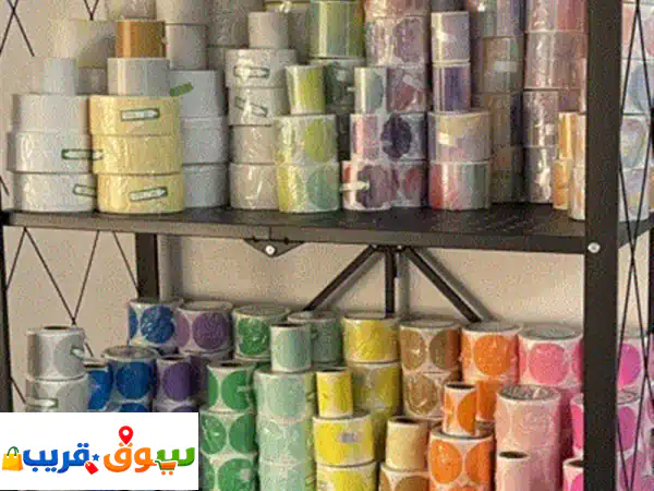 بيع جمله ستيكرات حراريه للطابعات الحراريه