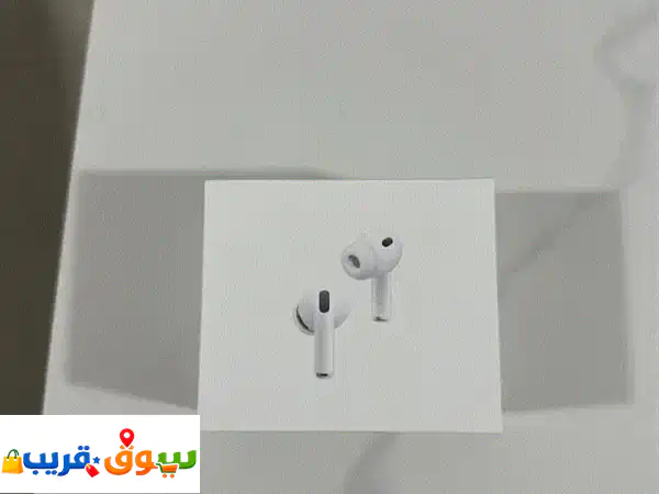 فرصة لن تتكرر: AirPods 3 جديدة (مفتوحة العلبة) بضمان سنة...