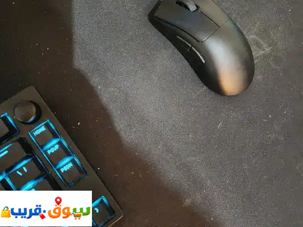 ماوس Razer Deathadder v3 PRO لاسلكي مستعمل (بحالة ممتازة) |...