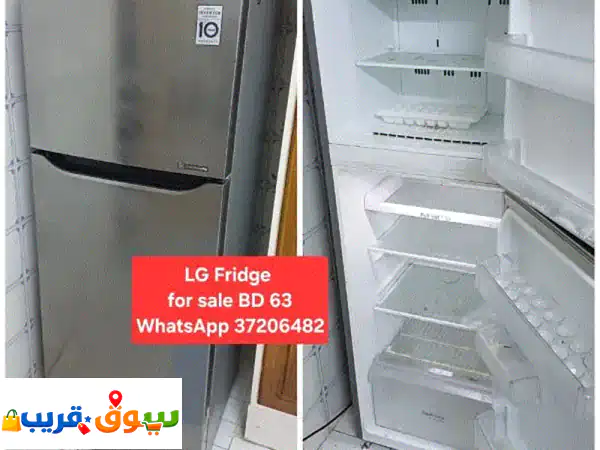 LG inverter Fridge and other items for sale with Delivery