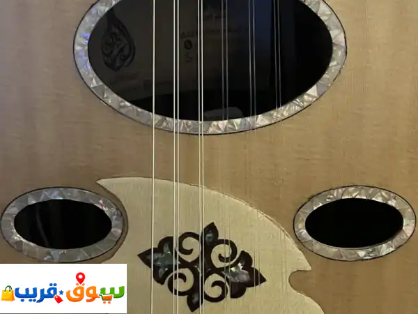 عود احترافي فاخر: خشب جوز وورد وسيدار | صوت...