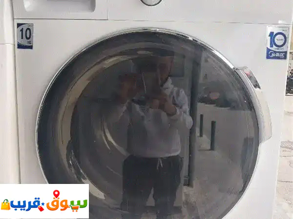 غسالا Midea انفرتر 10 كيلو 1400 برمه حالت الجديد