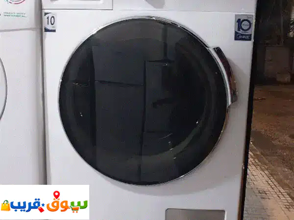 غسالا Midea انفرتر 10 كيلو 1400 برمه حالت الجديد
