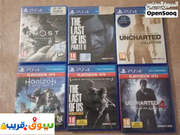 ⁦⁦PS4+6 jeux⁩⁩ للبيع