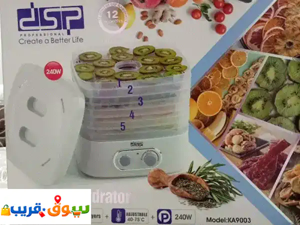 مجفف طعام (Food Dehydrator) شبه جديد - استخدام مرتين فقط |...