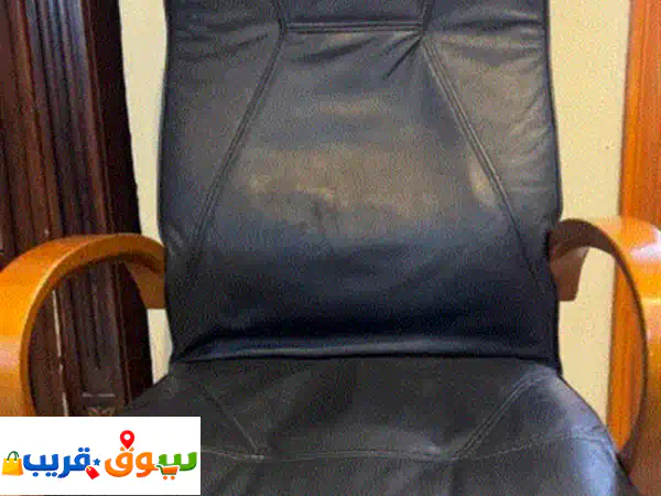 كرسي جلد ما شاء الله
