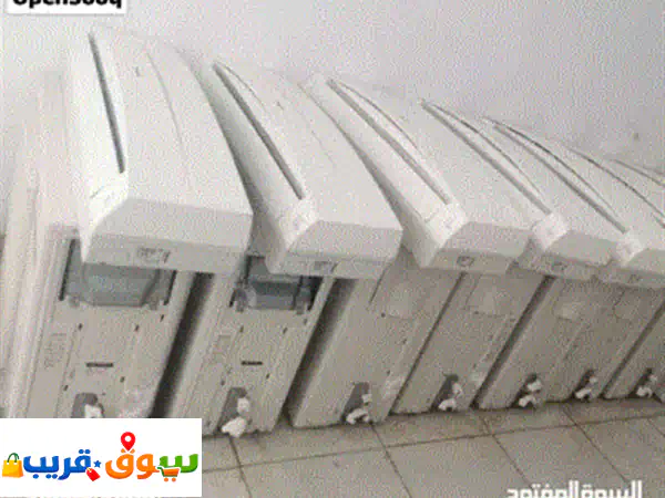 مكيفات مستعملة شبه جديدة للبيع بمسقط وصحار | 1.5-5 طن | جودة وتوفير مع عادل الربيعي