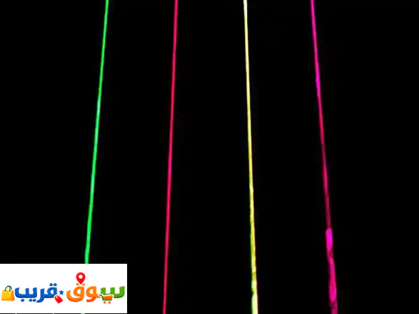 ليزر مسرح احترافي 4 ألوان: إضاءة فعاليات وحفلات مذهلة (أحمر، أخضر، أصفر، بنفسجي)