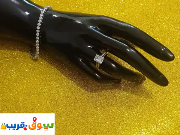 تألقي بجمالك: خاتم فضة 925 إيطالي أنيق بتصميم عصري...