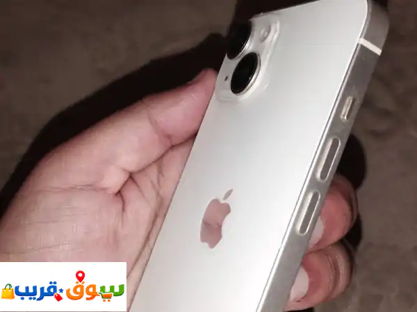 آيفون 14 عادي. 128 جيجا. بطارية 87 بدون خدوش أو كسور وما غير شيء
