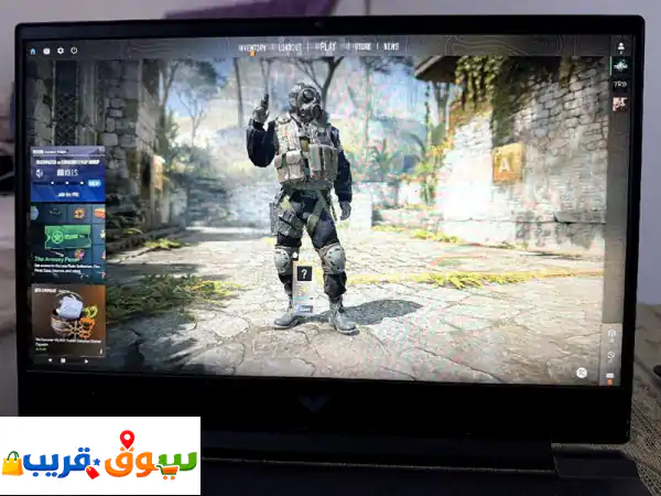 للبيع لابتوب جيمينغ نظيف جدا hp victus gaming laptop كرت شاشة rtx 4050 معالج intel core i5 ram 16gb ...