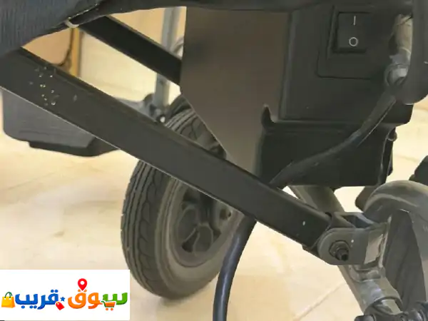 عرض خاص بجدة: كرسي متحرك كهربائي قابل للطي - جديد (استعمال خفيف) بسعر لا يفوت!