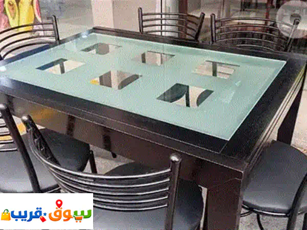طاولي طعام أوروبي خشب مسيف | فخامة وجودة بسعر لا يُصدق لغرفة سفرتك