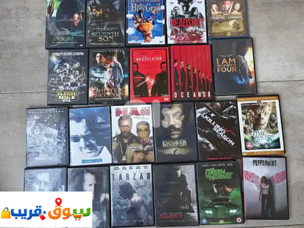 اكتشف كنوز السينما! 250 DVD أصلي: فريندز، GOT، هاري...