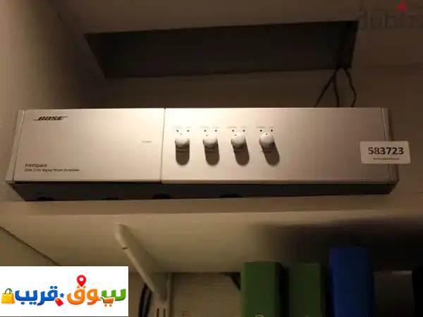فرصة لا تعوض! Bose FreeSpace DXA 2120: خلاط ومضخم صوت رقمي...