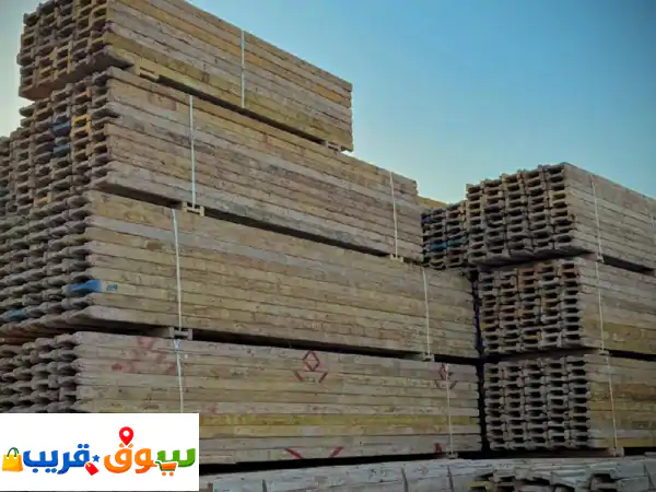 صفقة العمر: خشب دوكه مستعمل 70,000 متر | مقاسات...