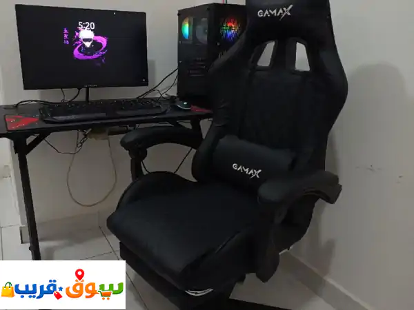 متوفر سيت أب جيمينج كامل استعمال 3 شهور فقط، وبوكسات القطع موجودة وساري الضمان، السيت أب شامل ...