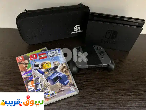 فرصة لا تعوض! 🎮 Nintendo Switch مستعمل بحالة ممتازة + ألعاب مذهلة وشنطة كاملة للبيع!