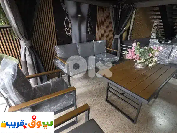 set steel 7 seats طقم للخارج ٧ مقاعد