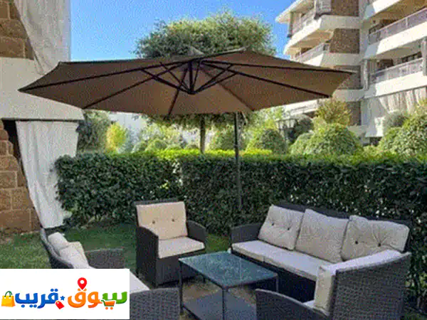 set resin 7 seats طقم رزين ٧ مقاعد مع طاولة