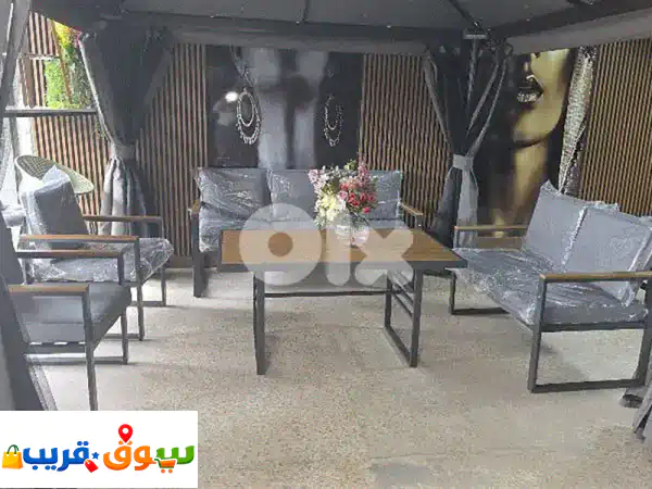 set steel 7 seats طقم للخارج ٧ مقاعد