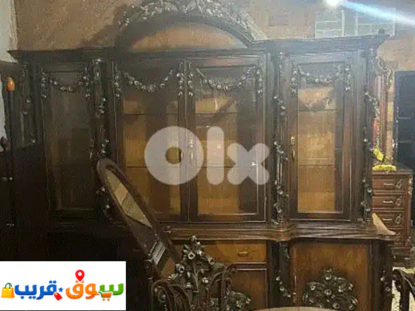 أوضة سفرة ملكية خشب زان ولاتي ملبسة قشرة زان