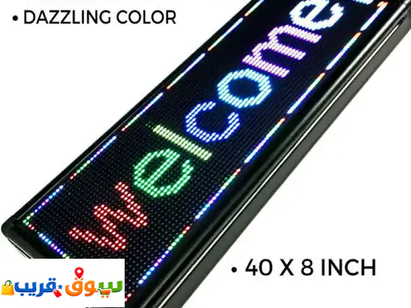 LED SIGN PANEL , FULL COLOR , SINGLE COLOR
