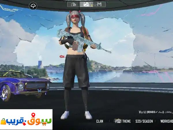 حساب ببجي أسطوري للبيع: لفل 76 | 65 ميثك | M4 تلجي ماكس |...