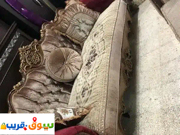 كنباية كبيرة مع وحدة صغيرة خشب زان