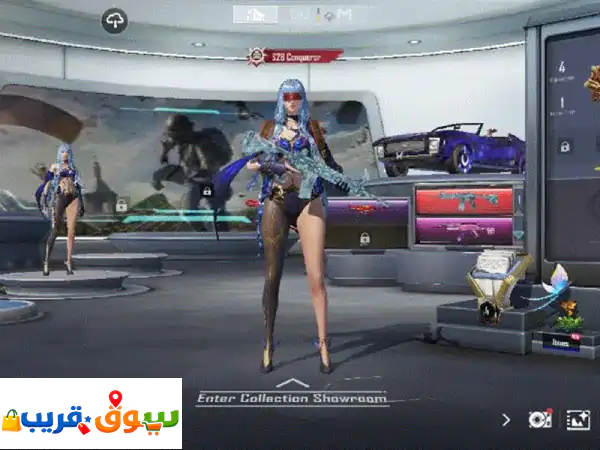 حساب ببجي أسطوري للبيع: لفل 76 | 65 ميثك | M4 تلجي ماكس | 2 كونكر | شعر القرنين