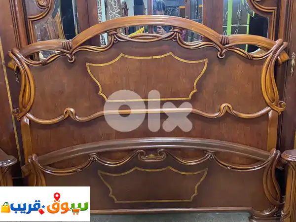 اوضة نوم خشب زان ولاتي كلا ملبسة قشرة زان
