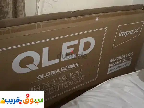 فرصة ذهبية: تلفزيون Impex 50 بوصة 4K سمارت LED موديل GLORIA50 Q - مستخدم شهر واحد فقط! كأنه جديد!