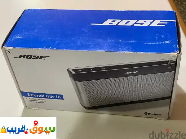 سماعة Bose SoundLink Bluetooth III (فتح علبة) - صوت نقي،...