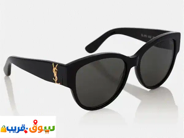 نظارات YSL Saint Laurent SL M3 (كول. 1) - فاخرة، بحالة ممتازة | سعر لا يصدق 90$!
