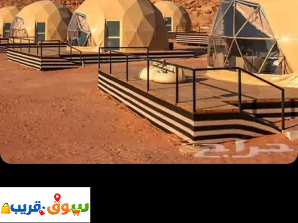 خبرة متكاملة: إنشاء وتأسيس مخيمات، منتجعات، كافيهات وحدائق منزلية من الصفر