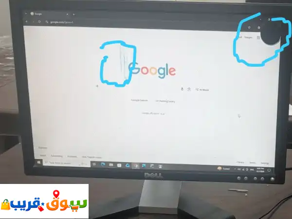 كمبيوتر ديل optiplex 9020 بمعالج i5 بسرعة 3.3ghz، رام 8gb، تخزين 168 gb ssd + 500 gb hdd، طقم كامل ...