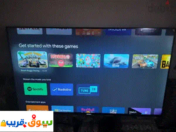 شاشة تلفزيون سامسونج سمارت 55 بوصة | تجربة ترفيه متكاملة: يوتيوب، نتفليكس والمزيد!