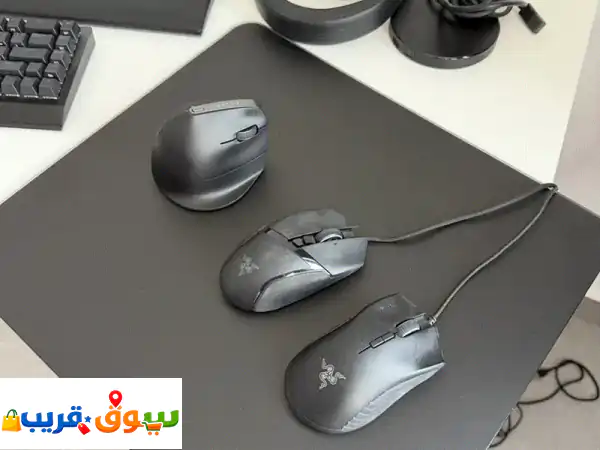 للبيع: مجموعة Razer Gaming متكاملة (كيبورد، ماوس، سماعة، اكسسوارات) بحالة ممتازة | فرصة لا تُعوّض!