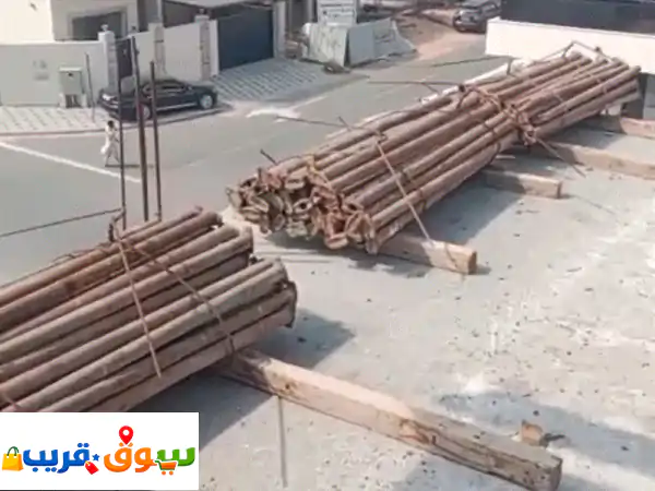 فرصتك الذهبية! سقالات وجكات خشب للبيع | جودة،...