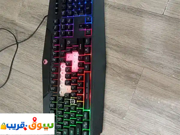 فرصة لا تفوّت بالبسيتين: ماوس وكيبورد جيمينج...