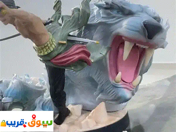 حصريًا لعشاق ون بيس: مجسم رورونوا زورو الفاخر -...