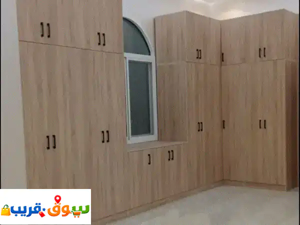 تصميم داخلي مبتكر بقطر | خزائن تلفزيون ودواليب...