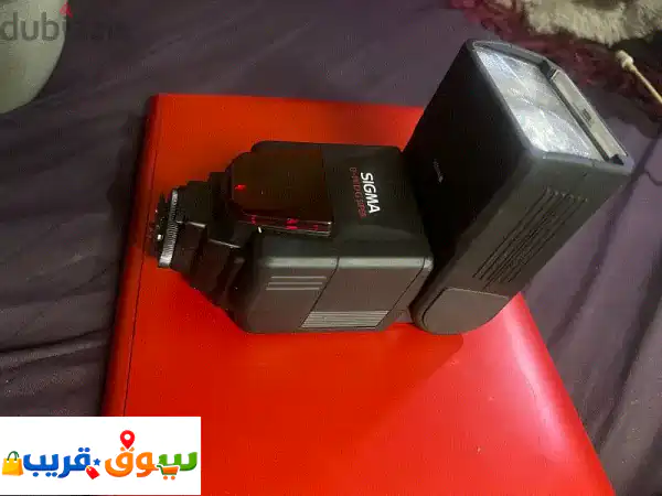 فلاش Sigma Flash لكانون بحالة ممتازة | إضاءة احترافية لصورك!